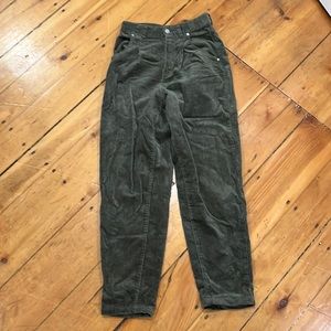 Mango corduroy pants